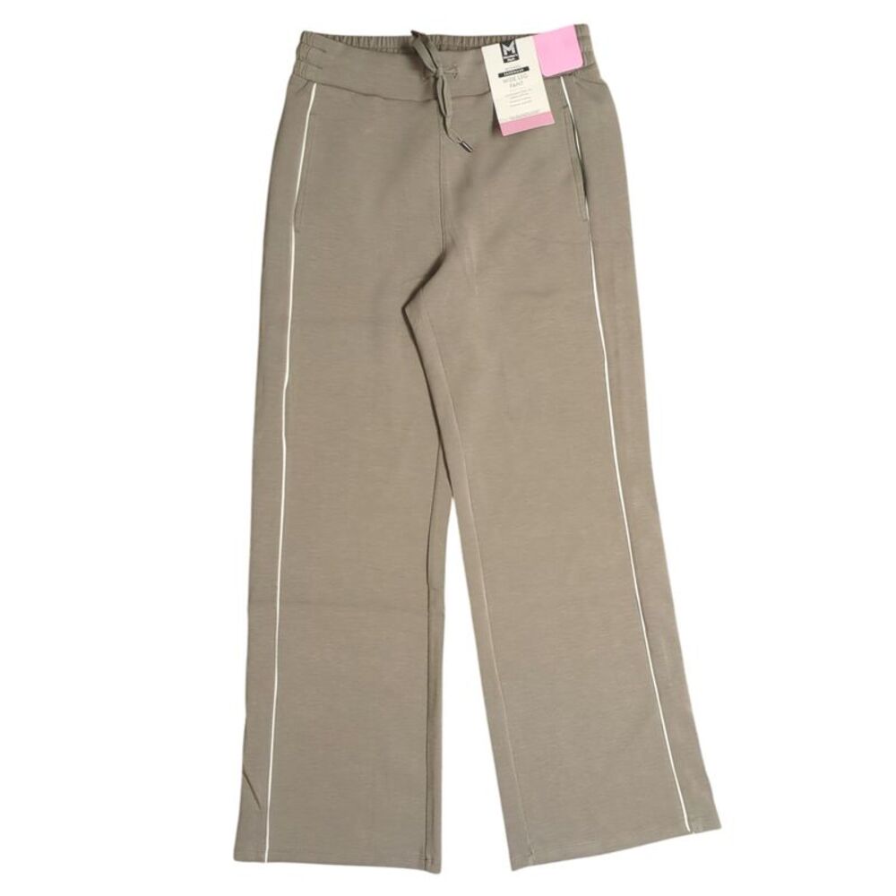 Grey - Member's Mark Women's Soft Elastic Waist Sandwash Wide Leg Pant w/ Pocket